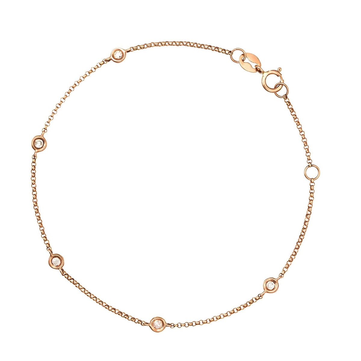 Bracelet "Sunshine" Diamant 0,14/5