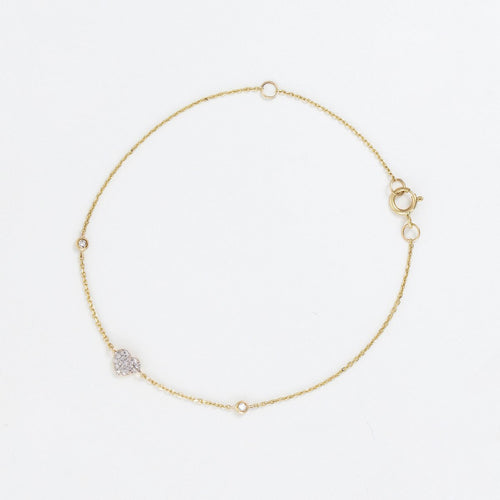 Pulsera "Nazli" D0.10/20 - Oro amarillo 375/1000