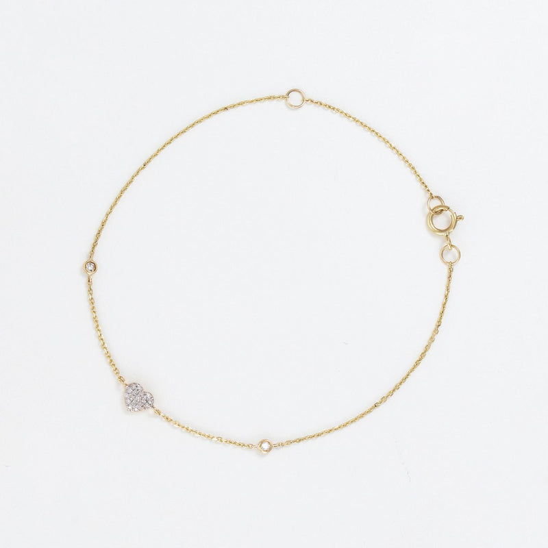 Pulsera "Nazli" D0.10/20 - Oro amarillo 375/1000