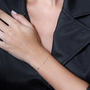 Bracelet "Trio Linéaire" D0,07/10 - Or Jaune 375/1000