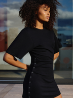 Robe Black Gleam