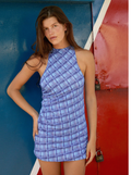 Robe Blue Check