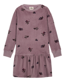Robe Chicas Velvet Mauve Mûres