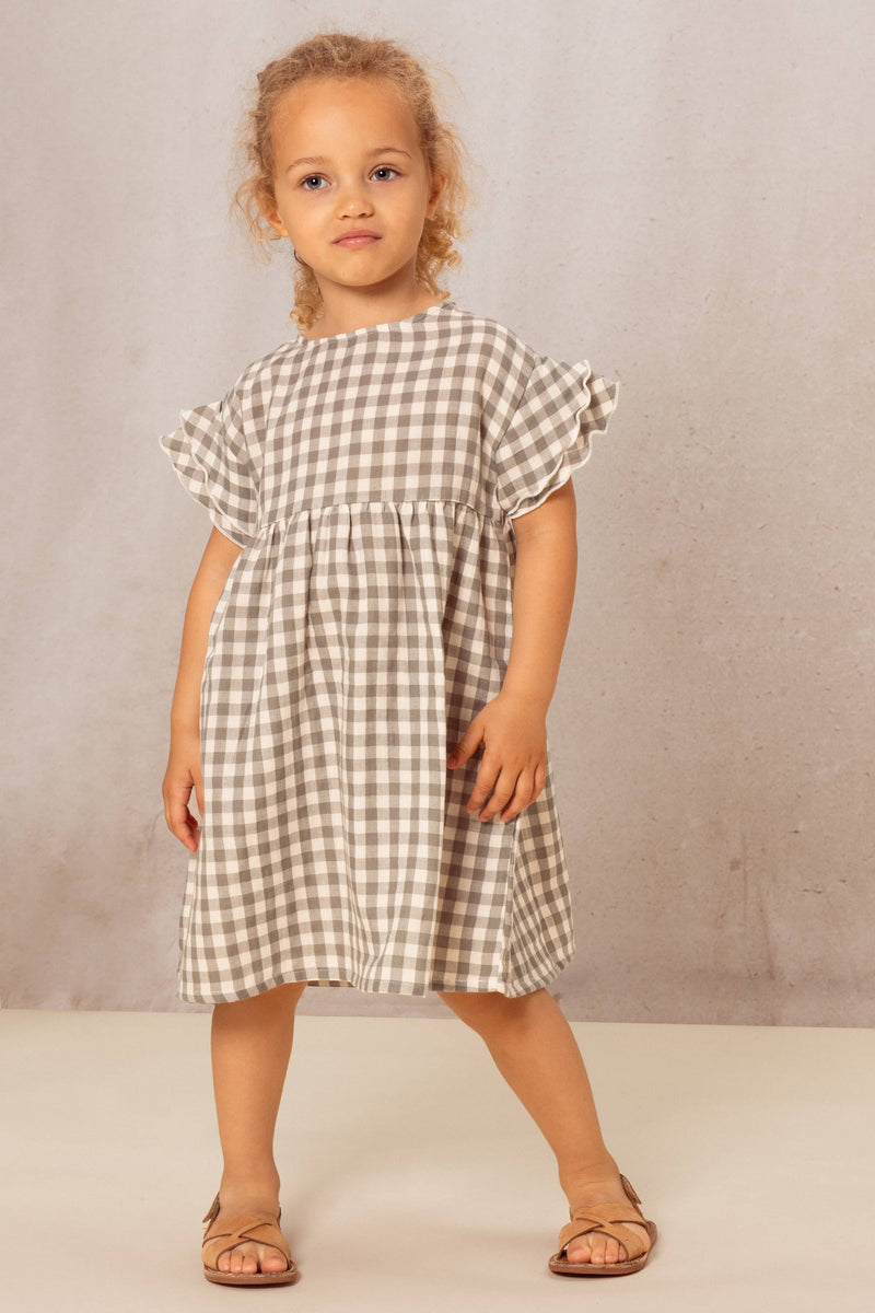 Vestido Cousine Verdigris Vichy