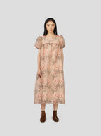 Vestido Gaya En Organza Umé