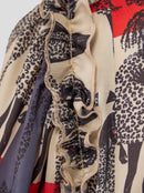 Robe Oma À Imprimé Rift