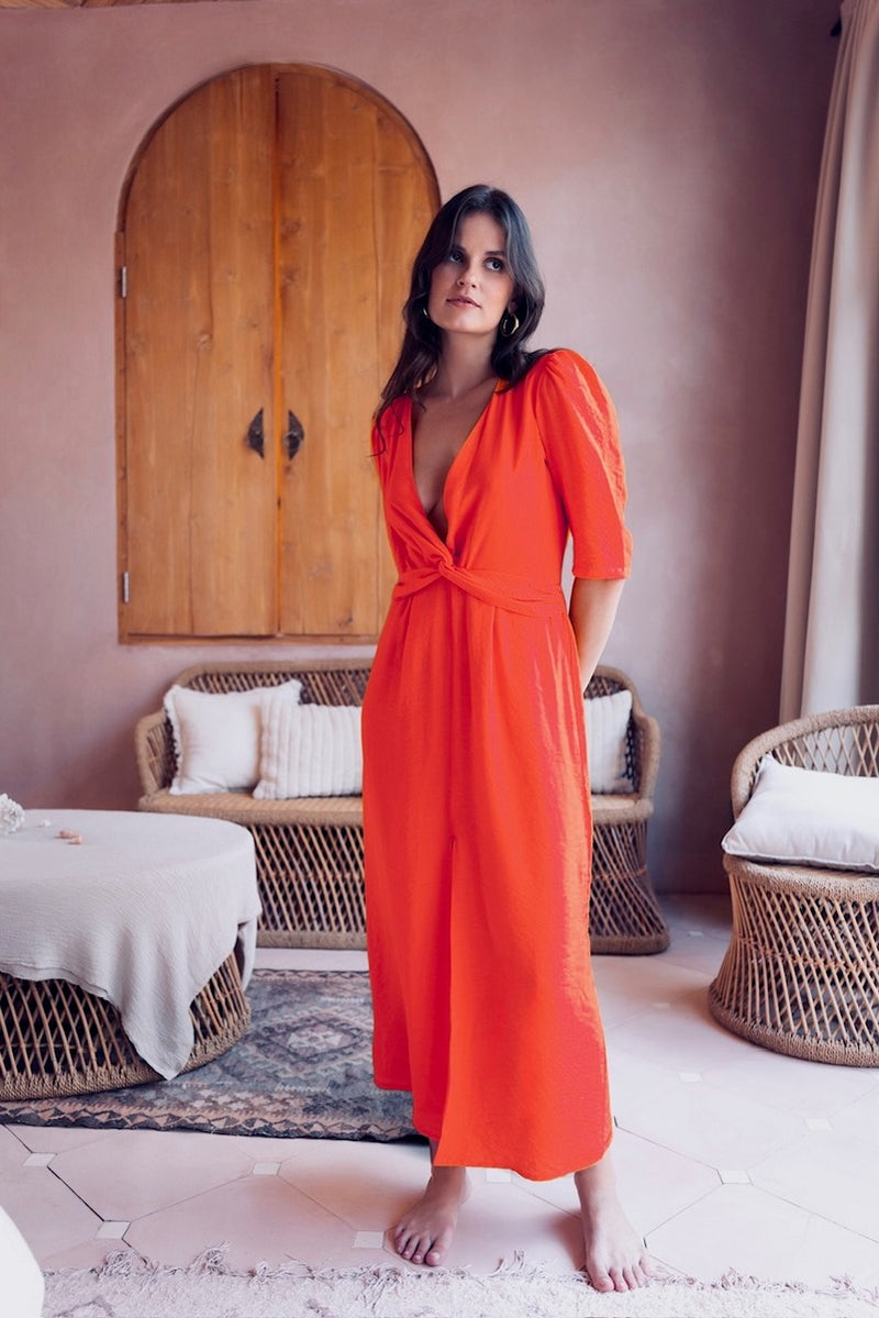 Robe Maxime - Corail