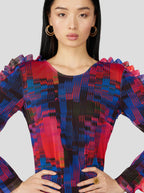Robe Fox En Maille Imprimée Fuse
