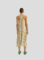 Robe Longue Java À Imprimé Bord De Piscine