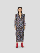 Robe Nicole En Broderie Fleurs De Givre