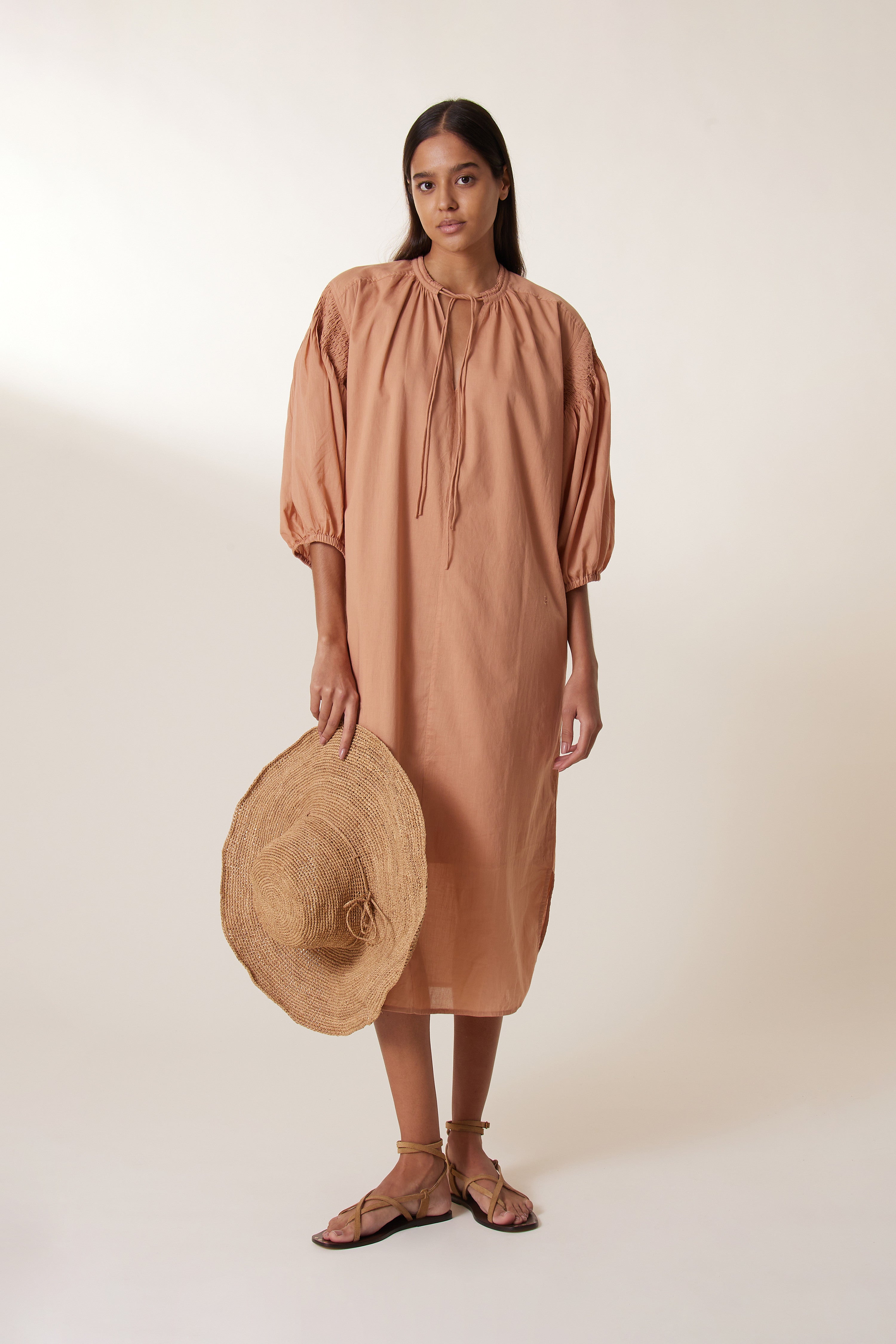 Vestido Rireain - Peach