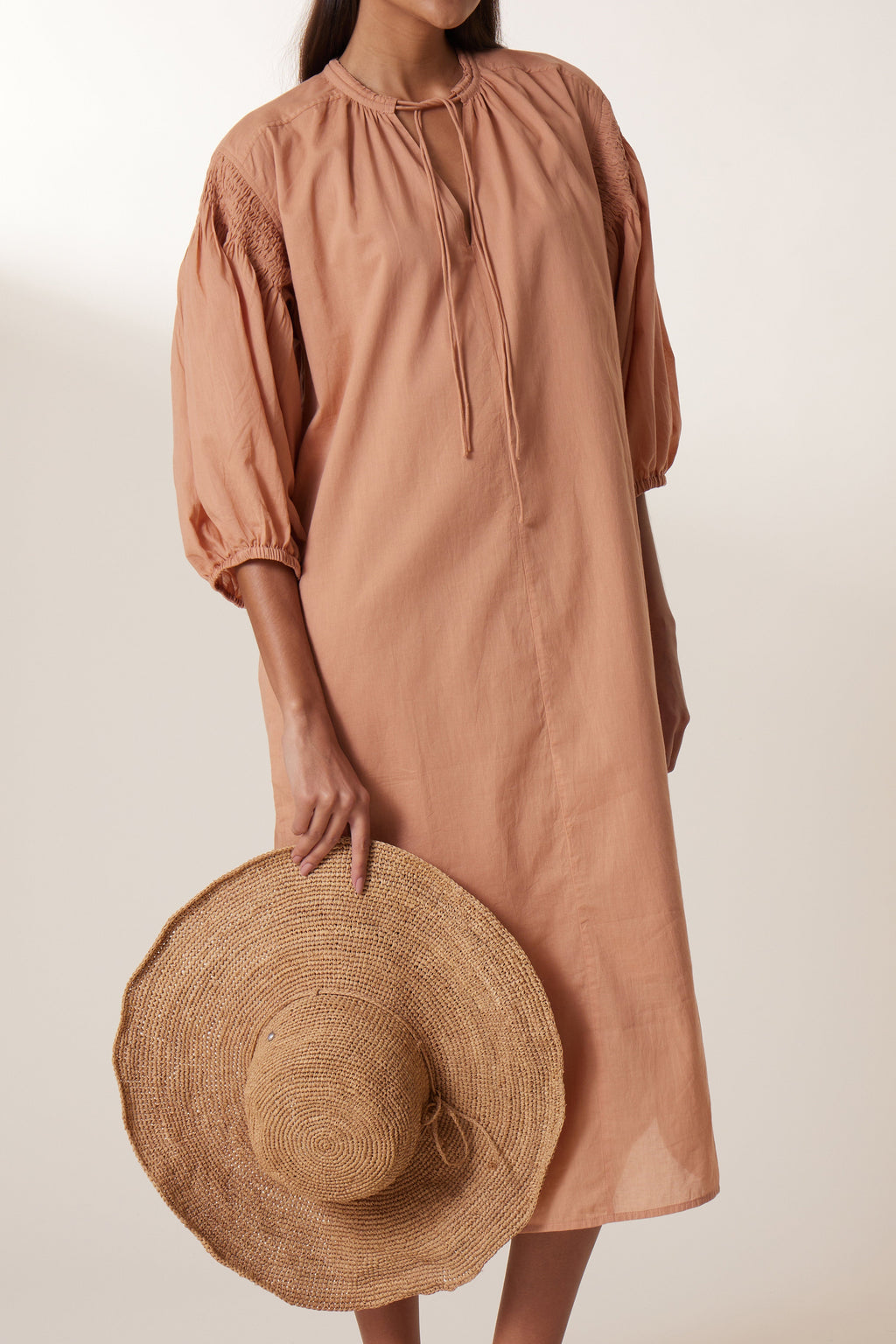 Vestido Rireain - Peach