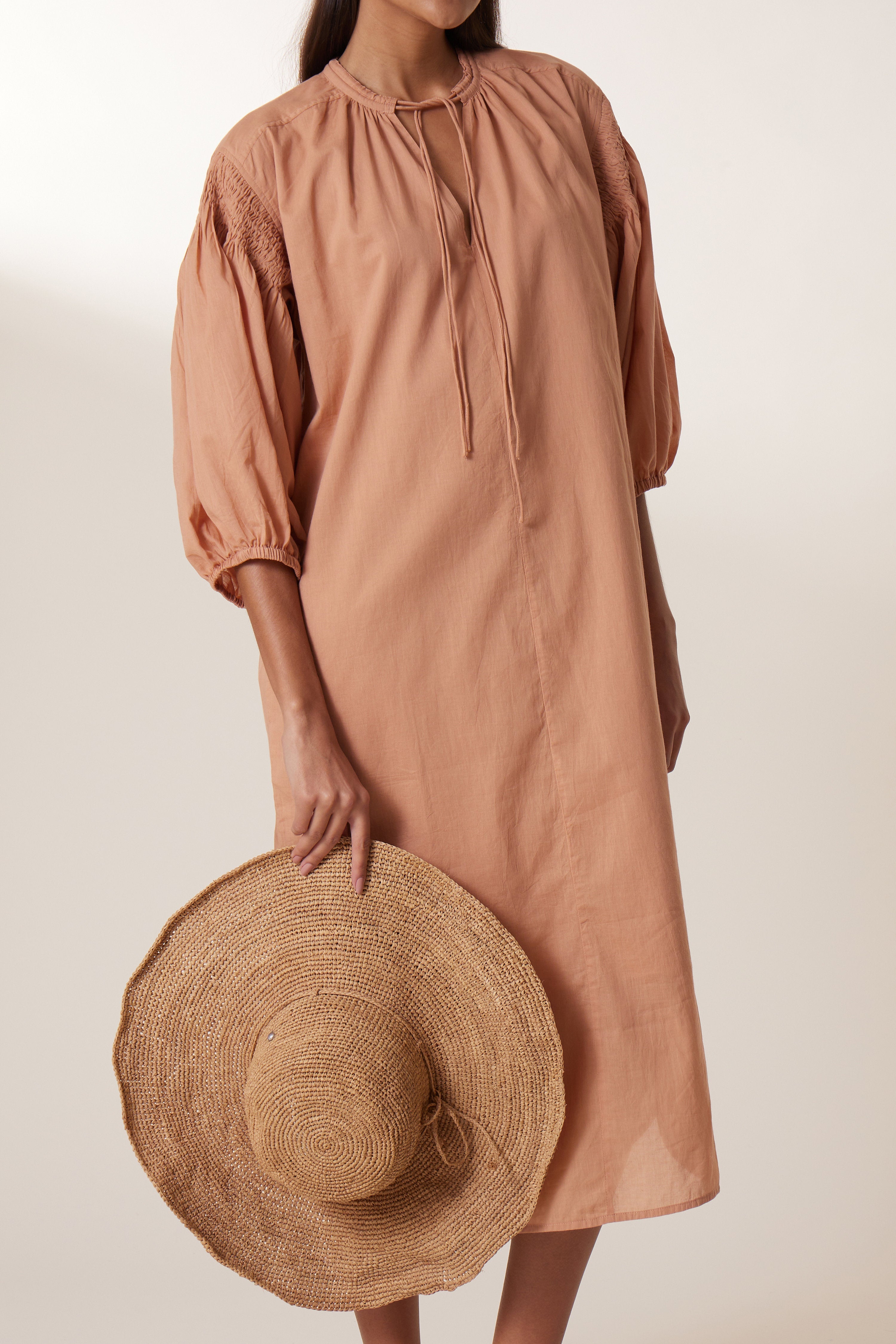 Vestido Rireain - Peach