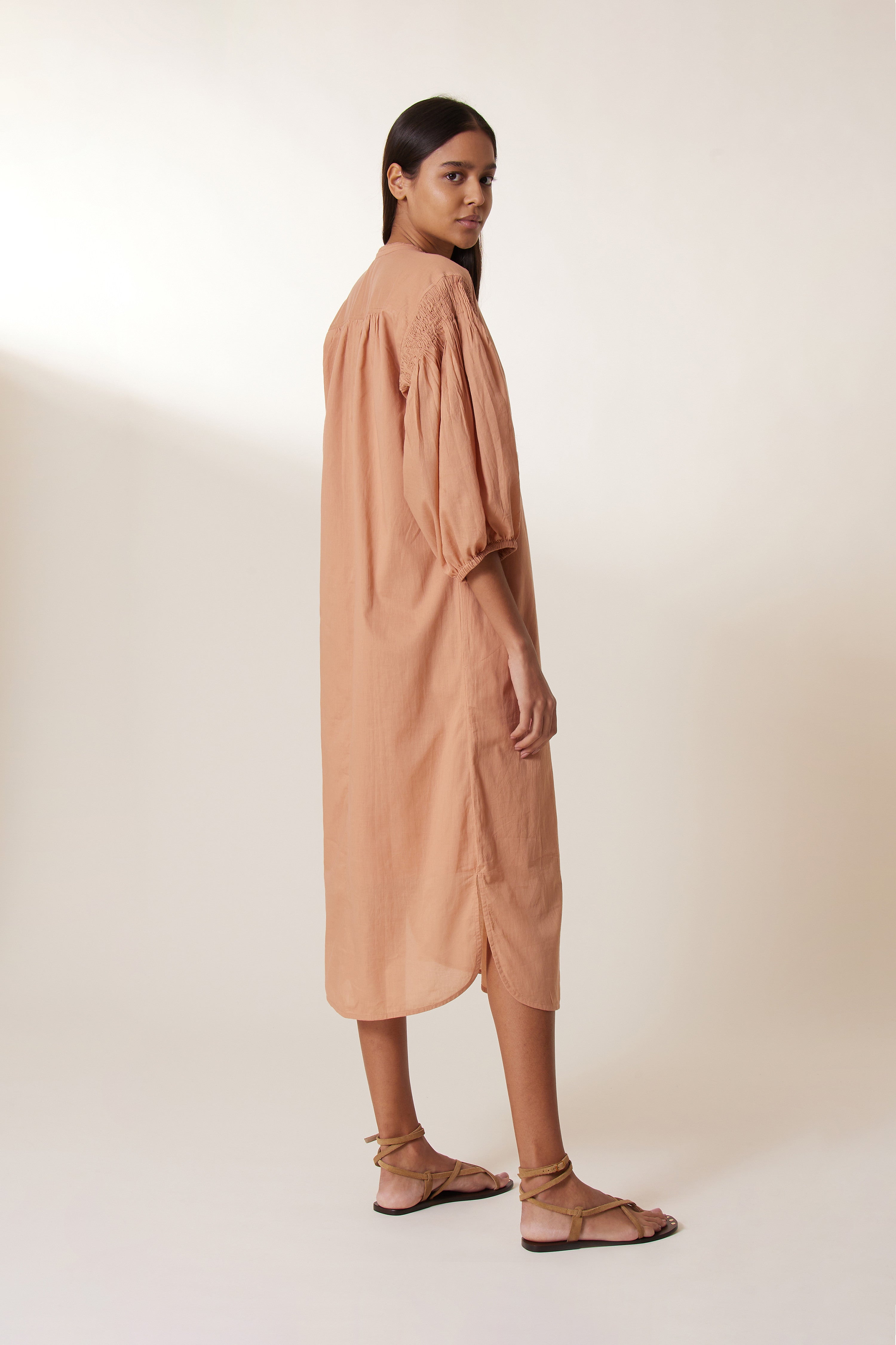 Vestido Rireain - Peach