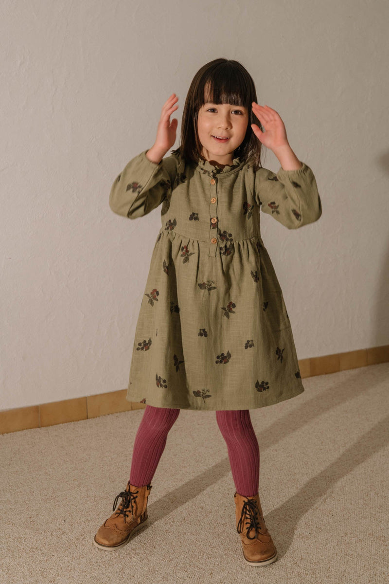 Robe Vermont Vert Aloe Mûres