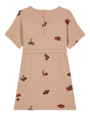 Vestido Yogi Jersey Turrón Tomates