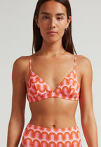 Haut De Bikini Sporty Groovy - Orange