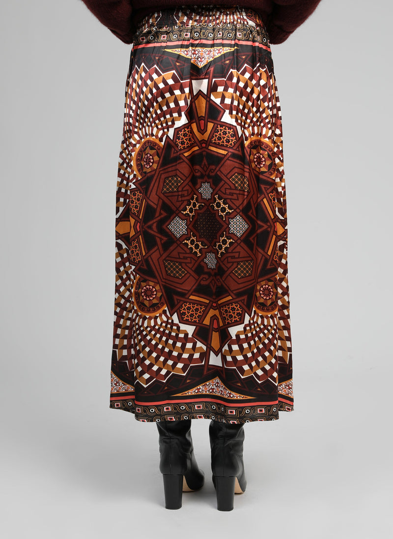 Jupe Longue Roby Kalei Caramel