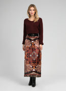 Jupe Longue Roby Kalei Caramel