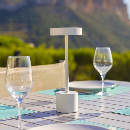 Lampe De Table Sans Fil - Roby White