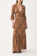 Robe Longue Rocio - Camel