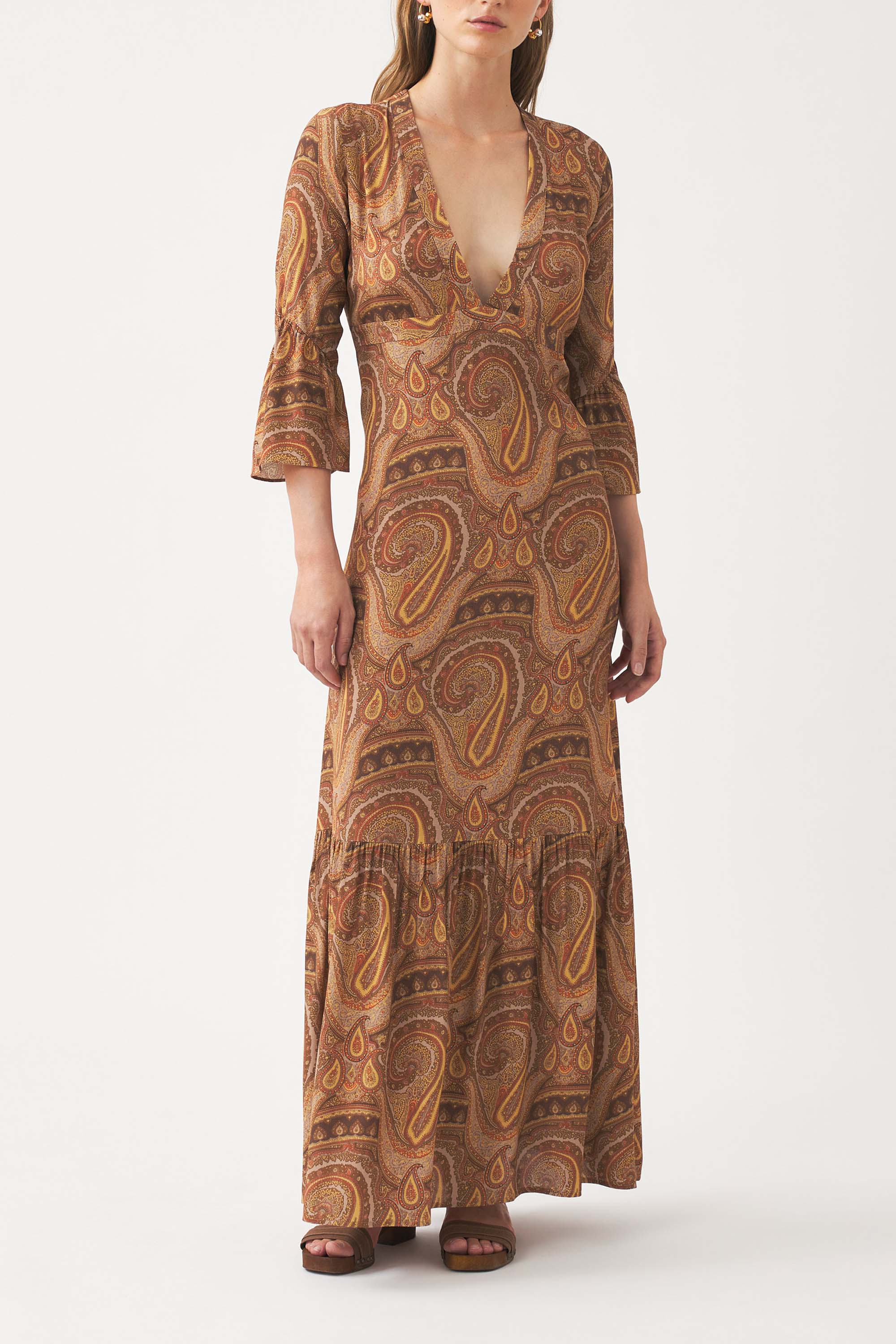 Robe Longue Rocio - Camel