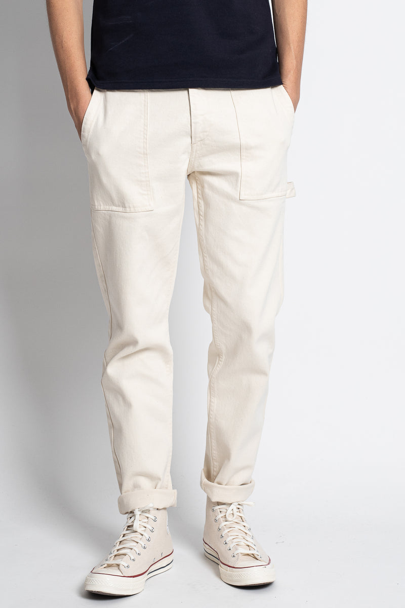 Pantalon Rockaway Ecru Coupe Regular