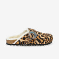 Paloma Clog W - P.Pony Leo/Fur - Natural/Dove