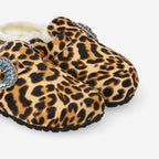 Paloma Clog W - P.Pony Leo/Fur - Natural/Dove