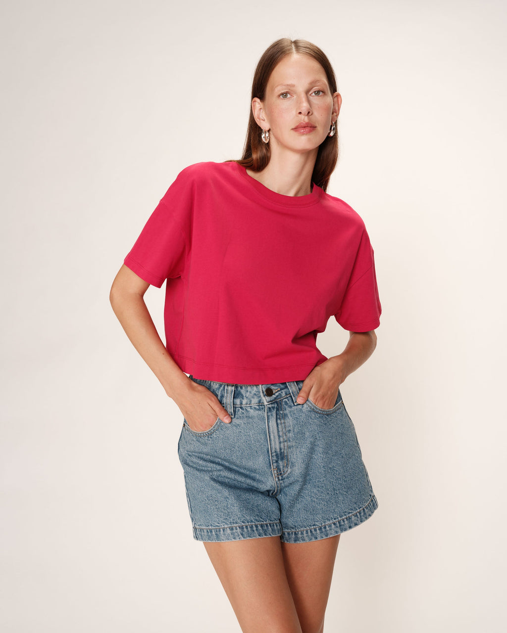 Camiseta Rodin - Cereza