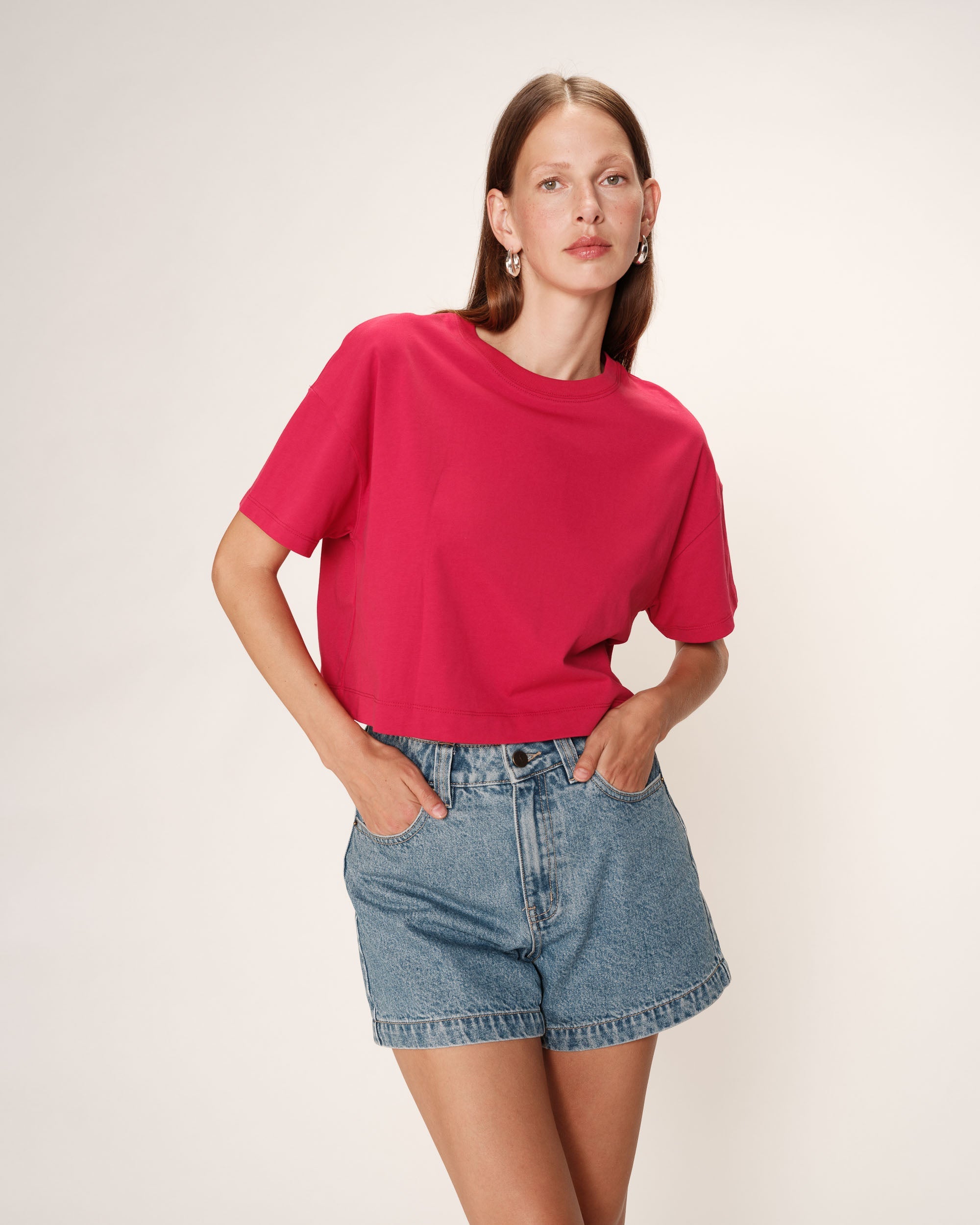 Camiseta Rodin - Cereza