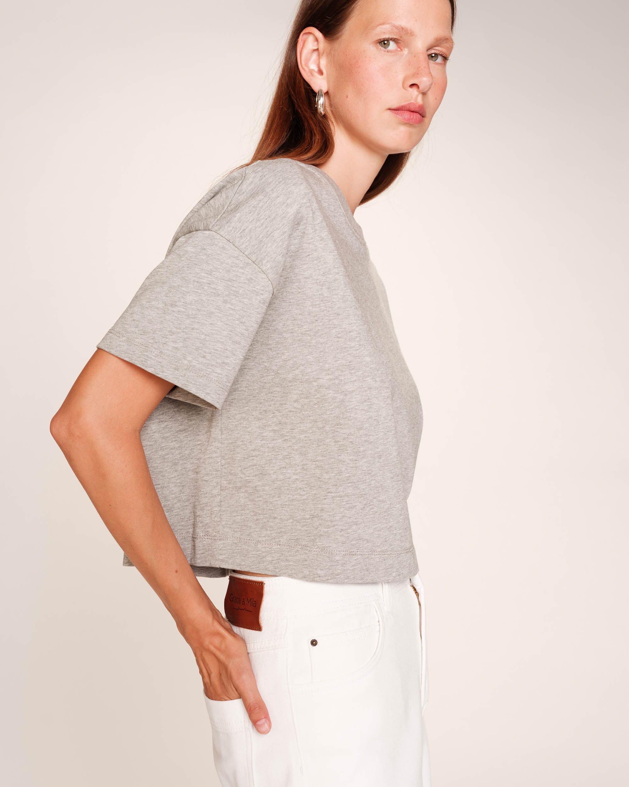 Camiseta Rodin - Gris