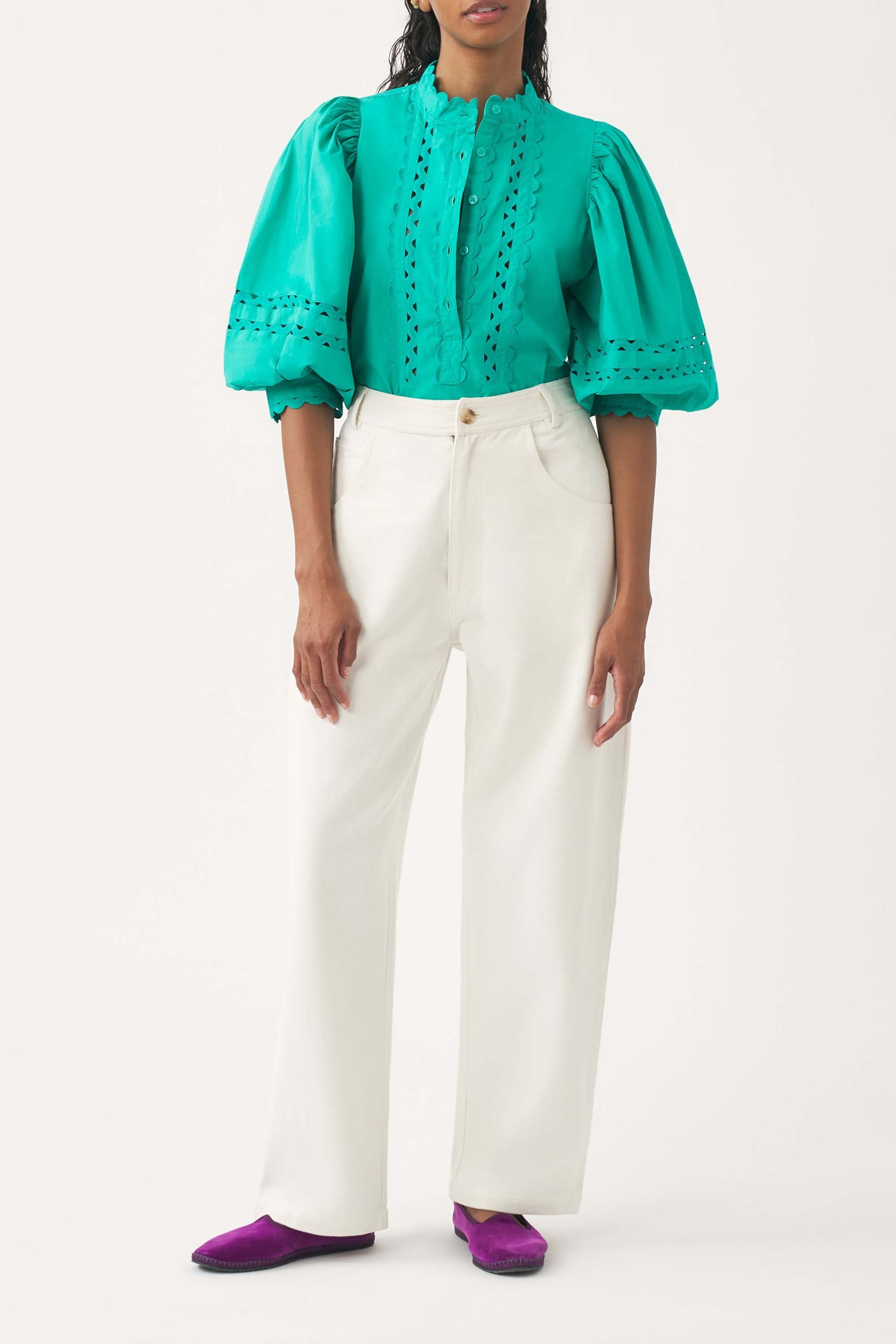 Blouse Rodo - Aqua