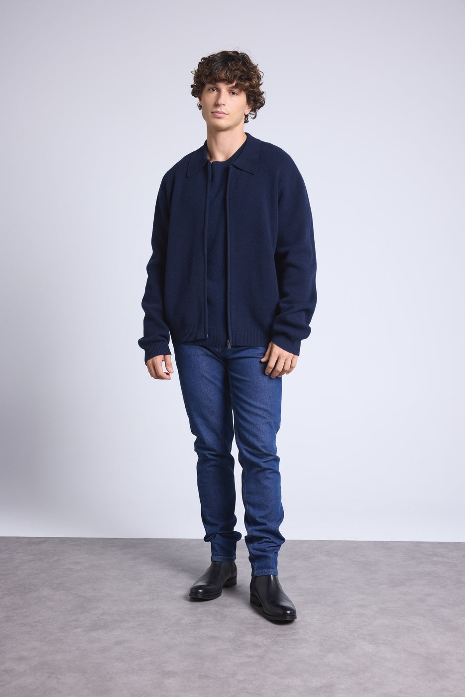 Veste Zippee Roger - Bleu Marine - Homme