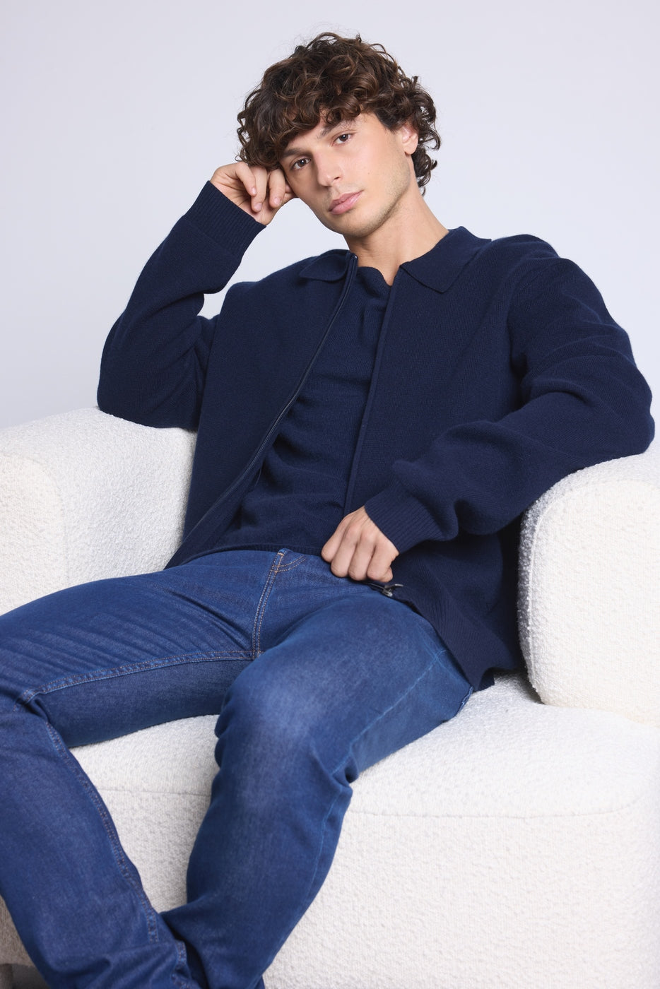 Veste Zippee Roger - Bleu Marine - Homme