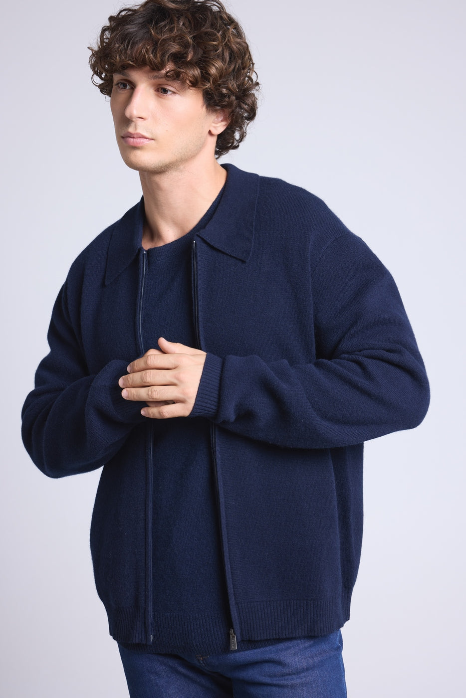 Veste Zippee Roger - Bleu Marine - Homme