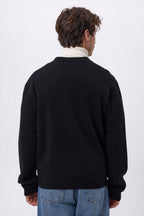 Chaqueta con cremallera Roger - Negro - Hombre