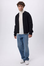 Chaqueta con cremallera Roger - Negro - Hombre