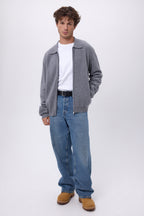 Roger Zip-Up Jacket - Dark Grey - Men
