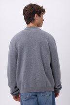 Roger Zip-Up Jacket - Dark Grey - Men