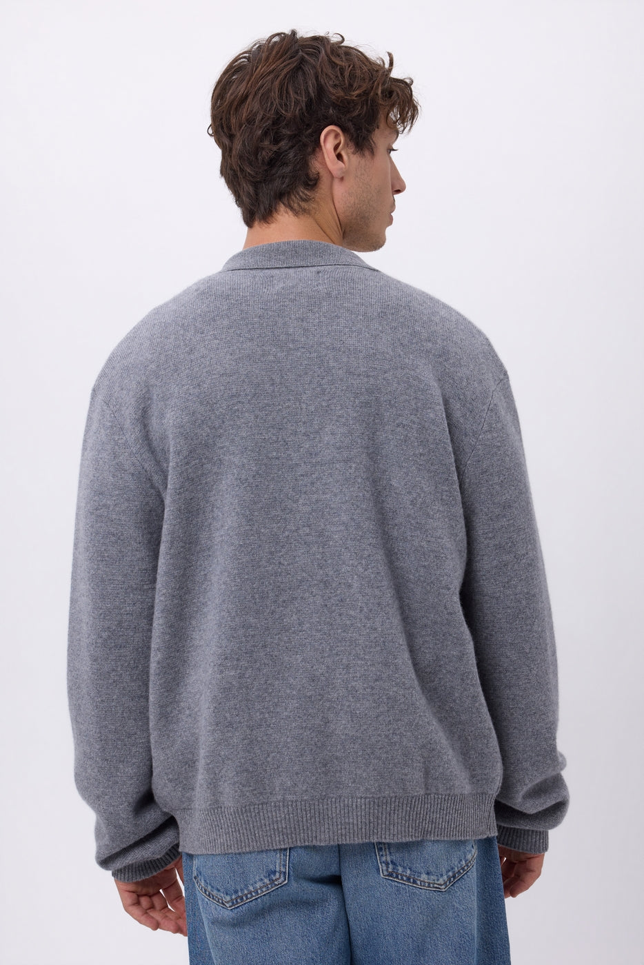 Roger Zip-Up Jacket - Dark Grey - Men