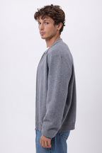 Roger Zip-Up Jacket - Dark Grey - Men