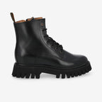 Rotterdam Lace Up W - Nappa - Black