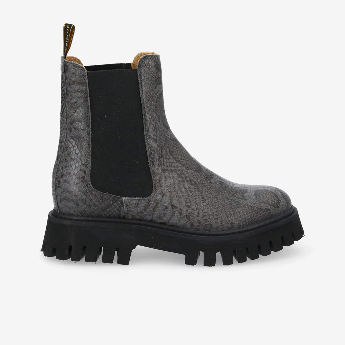 Rotterdam Chelsea W - Print Python - Kaki-Grey
