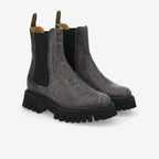 Rotterdam Chelsea W - Print Python - Kaki-Grey