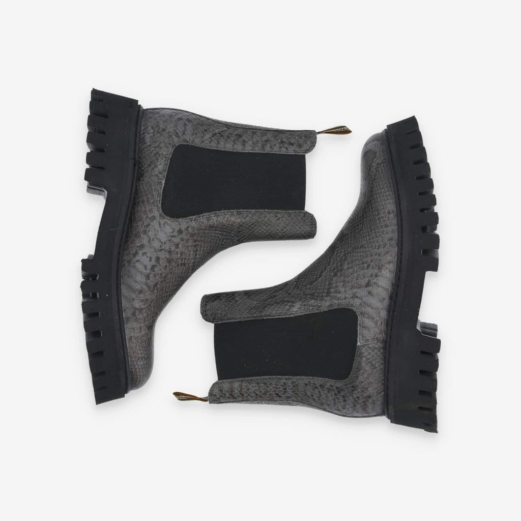 Rotterdam Chelsea W - Print Python - Kaki-Grey