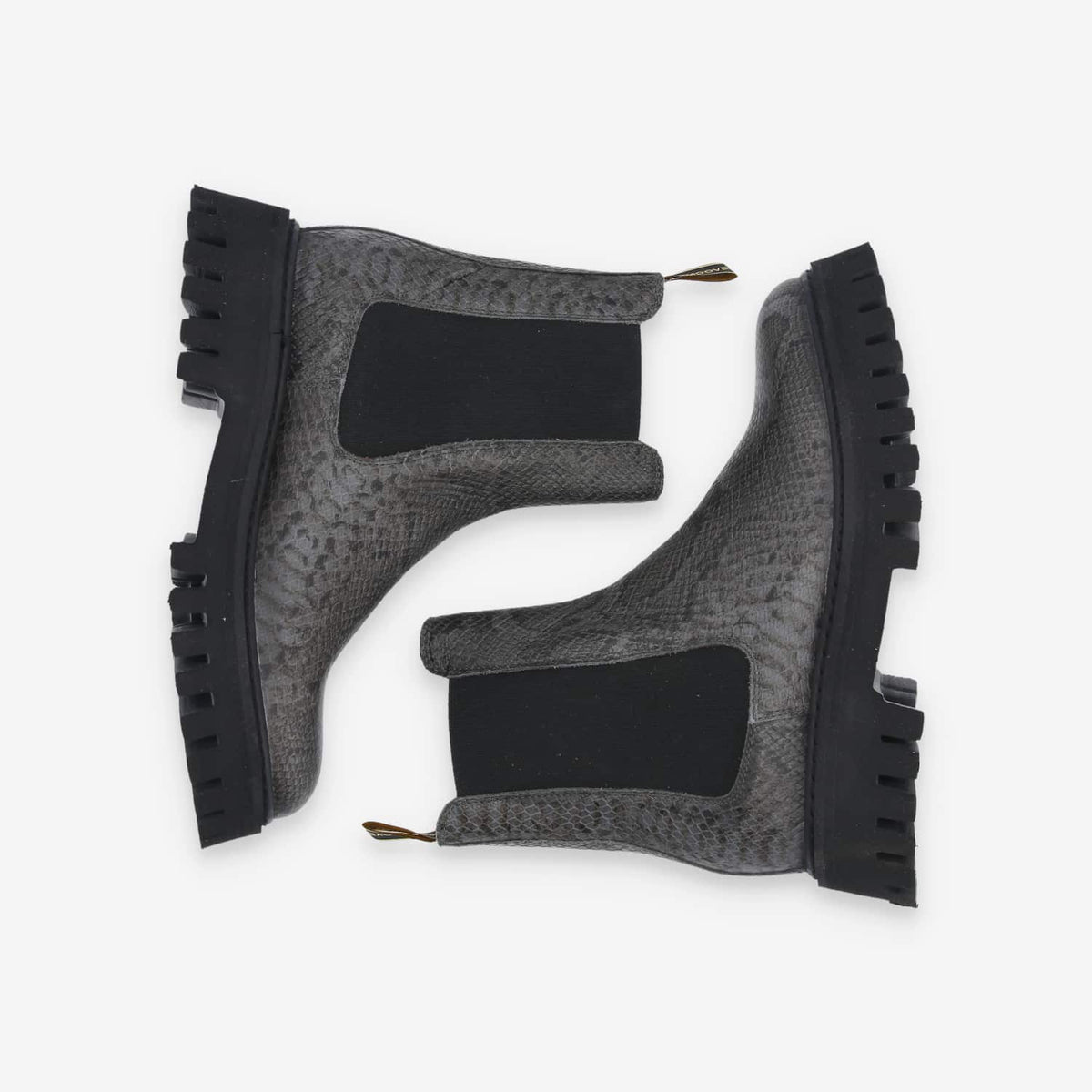 Rotterdam Chelsea W - Print Python - Kaki-Grey