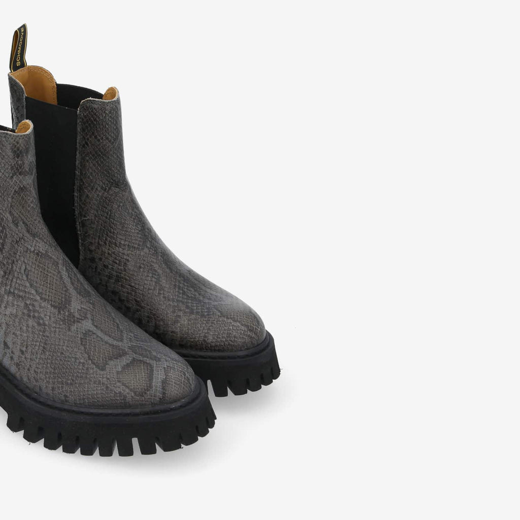 Rotterdam Chelsea W - Print Python - Kaki-Grey