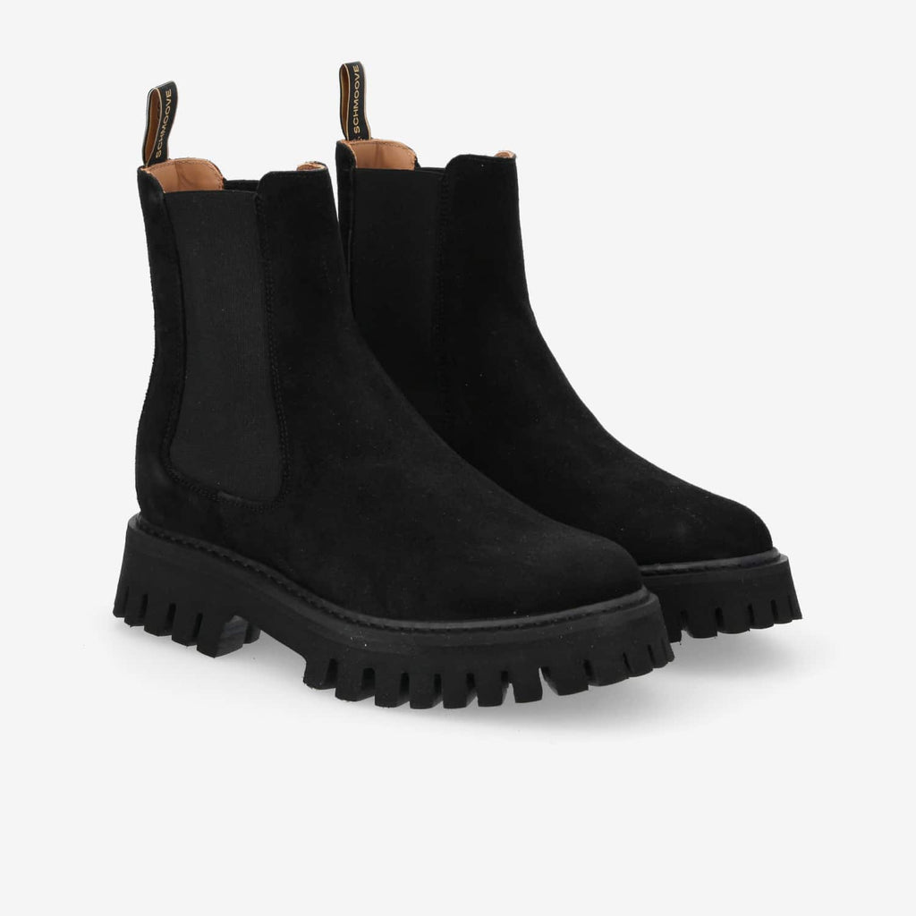 Rotterdam Chelsea W - Suede - Black