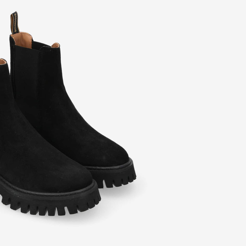 Rotterdam Chelsea W - Suede - Black